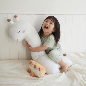 자암 쿨라마 듀라론 유아 아기 냉감바디필로우 뒤집기방지 쿠션