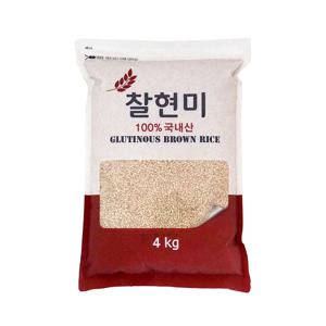 남양농산 국내산 찰현미 4kg