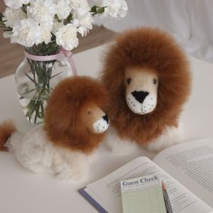 alpaca lion doll (2 size)
