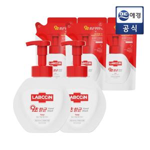 랩신 핸드워시 용기 500ml 2개 + 리필 450ml 3개