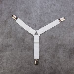 침대시트 고정밴드 Y형 4개 1세트 이불 밀림방지 고정핀 침대보 매트리스 커버