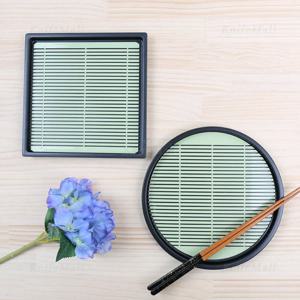 일본 모밀판 (원형/사각) 일식접시 냉모밀 소바