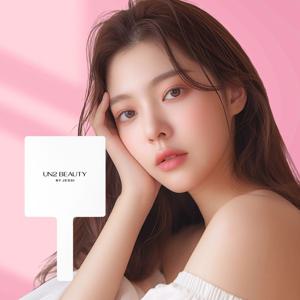 사각 화이트 손거울