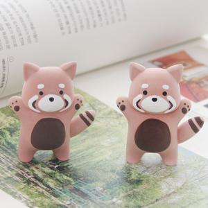 차량용 방향제 향기로운 인사 레서판다 귀여운 차량 방향제