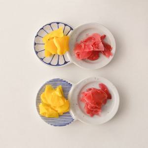 구름꽃 일본풍 2구 종지 찬기 가정식 소스