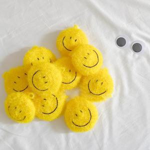 스마일 2겹 주방수세미 스펀지