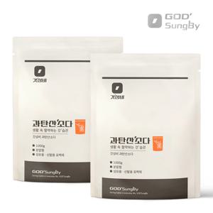과탄산소다 1kg 2개 대용량 표백제 찌든때 얼룩제거 다목적 세정제
