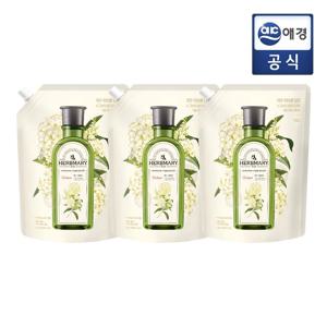 르샤트라 허브마리 섬유유연제 리필 1.6L X 3