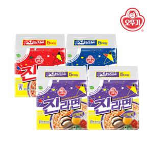 진라면 약간매운맛 10봉+진라면 매운맛 5봉+진라면 순한맛 5봉