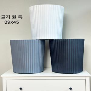 럭키가든 마블화분 골지원 대 39x45 , 소 27.5x32.5