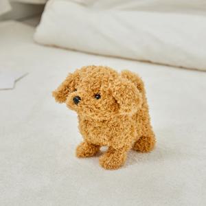 산책하는 강아지 인형 미니 푸들