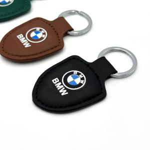 BMW 호환 고급가죽 키링 키홀더 방패키링 키체인