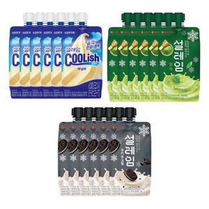 설레임 쿨리쉬 바닐라x6+말차x6+쿠앤크x6