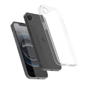 고스트핏 0.6mm 초슬림 풀커버 핸드폰 케이스 아이폰16e 반투명 화이트