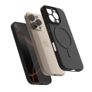 고스트핏 0.6mm 초슬림 풀커버 핸드폰 맥세이프 케이스 아이폰16 프로 맥스 매트 블랙