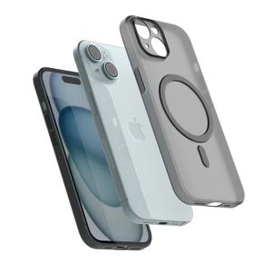 고스트핏 0.6mm 초슬림 풀커버 핸드폰 맥세이프 케이스 아이폰15 매트 그레이