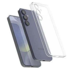 고스트핏 0.6mm 초슬림 풀커버 핸드폰 케이스 갤럭시 S24 플러스 반투명 화이트