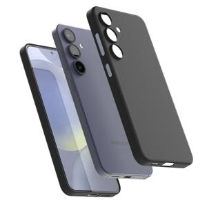 고스트핏 0.6mm 초슬림 풀커버 핸드폰 케이스 갤럭시 S24 플러스 매트 블랙