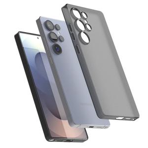 고스트핏 0.6mm 초슬림 풀커버 핸드폰 케이스 갤럭시 S24 울트라 매트 그레이