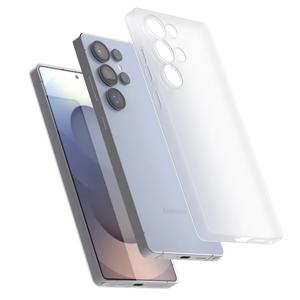 고스트핏 0.6mm 초슬림 풀커버 핸드폰 케이스 갤럭시 S24 울트라 매트 화이트