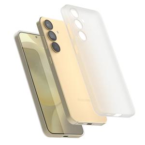 고스트핏 0.6mm 초슬림 풀커버 핸드폰 케이스 갤럭시 S24 매트 화이트