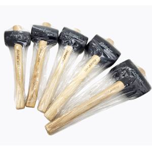 타일 마루 목공 무진동 탑락기능 참 고무 망치 블랙