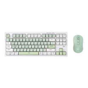 오피스프로 WMK90 사일런스 M 무소음 무선 키보드 마우스 세트 87 그린위치 RC2