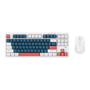 오피스프로 WMK90 사일런스 M 무소음 무선 키보드 마우스 세트 87 건담 RC2