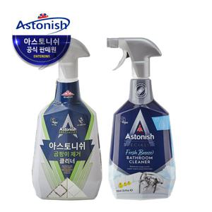 곰팡이 제거 클리너 750ml+베스룸 클리너 750ml 2종세트