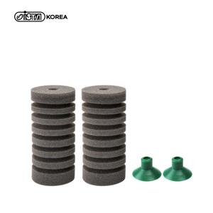 스몰 스펀지 리필 2pcs 고무포함 어항 수조 여과기 쌍기 교체용