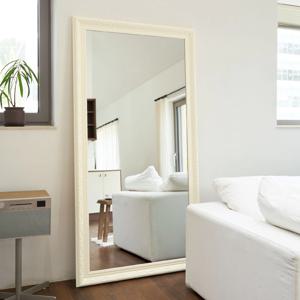 Antique Full Frame Mirror Cream