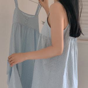 J'eu 소르베 자수 슬리브리스세트 2color,ops