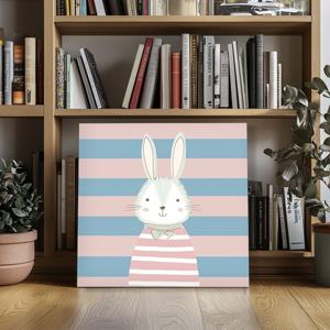 파스텔하루 토끼 그림 캔버스액자 동물 아이방 키즈 카페 인테리어 액자
