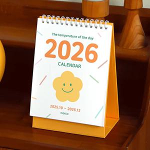 2026 오늘의 온도 탁상 달력 (25년 10월~26년 12월, 데스크 캘린더)