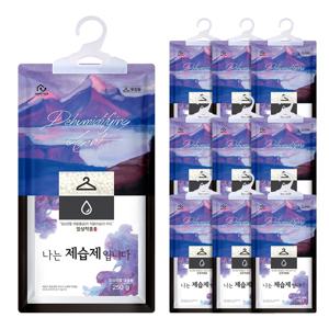 옷걸이제습제 옷장제습제 옷장용 습기제거제 250g 10개