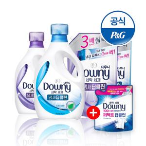 세탁세제 냄새딥클린 본품1.9L+리필1.4L세트+200ml
