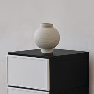 래폴드서랍장 던블랙 전용 블랙 우드상판 400