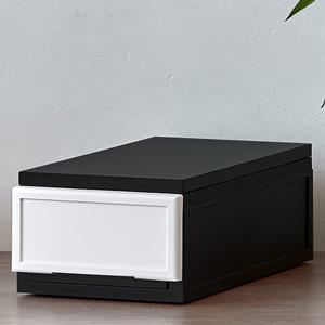 래폴드서랍장 던블랙 전용 블랙 우드상판 200