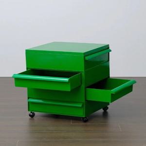 [해외]모듈형 스태킹 서랍장 이동식 바퀴달린 컨테이너 수납장