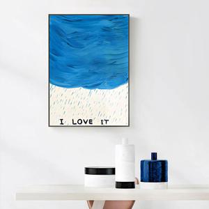 거실액자인테리어 거실그림 벽면 벽 개업선물 집들이선물 소나기