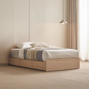 플랫온 무헤드 수납침대 Q+휴 플랫탑 매트리스