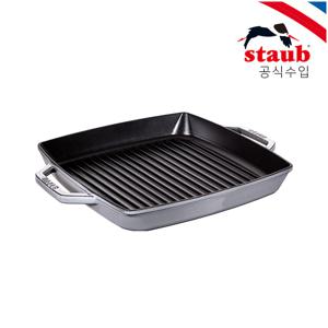 더블핸들 사각그릴 33cm 그레이 ST2013318