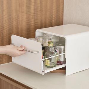 클린업스토리지 슬라이딩 영양제 양념통 보관함 식탁 주방 싱크대 수납 선반 정리함 M
