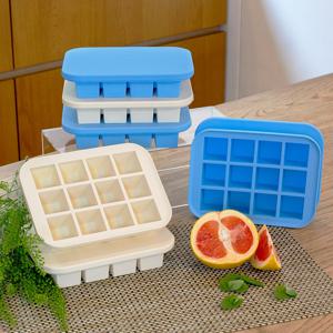 아이스쏙쏙 5개 (아이보리/라이트블루) 얼음틀 이유식큐브 얼음트레이  이유식소분