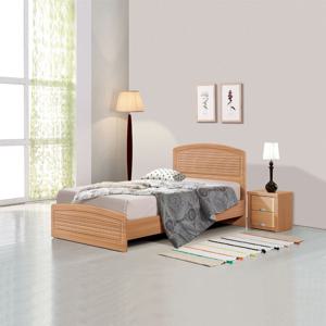 루바 오크 일반형침대 일체형 매트리스포함  싱글.슈퍼싱글