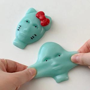 말랑쫀득 외계인 남녀 스퀴시 스트레스볼 집중 장난감