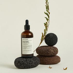 천연 화산석 스톤오브제 촬영 소품 스톤 트레이 감성 인테리어 전시다이 진열대