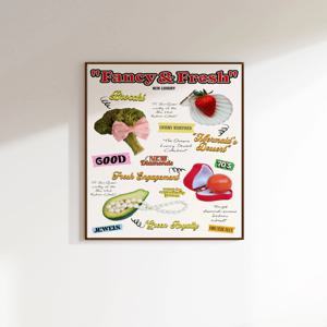 크리스천, 레트로무드 홈카페 인테리어포스터 홈꾸미기 기독교 Grace & Fresh