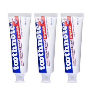 입안촉촉 수분치약 자몽향 100g 3개