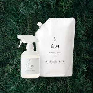 히노키 스프레이 500ml + 히노키 스프레이 리필팩 2L